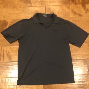 Nike Dark Gray Golf Polo